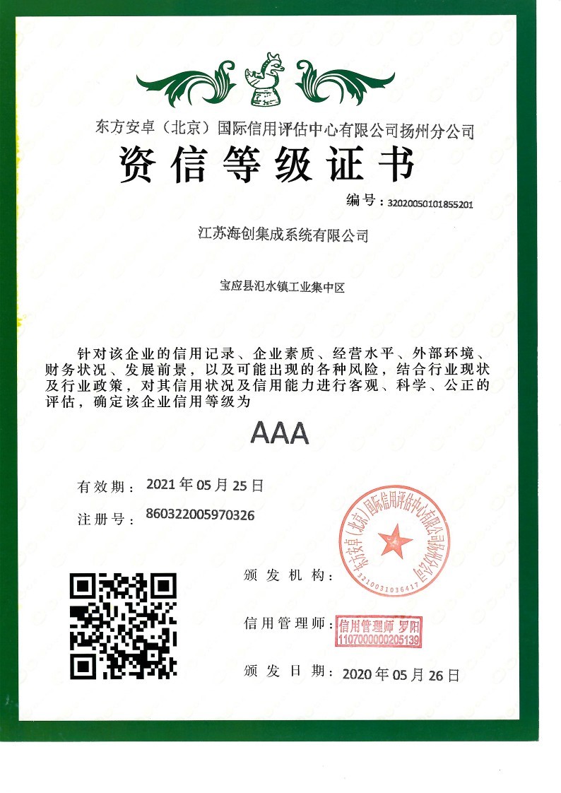 資信等級