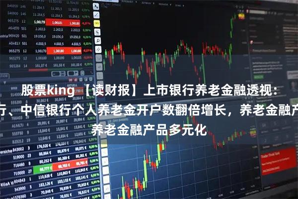 股票king 【读财报】上市银行养老金融透视：工行、交行、中信银行个人养老金开户数翻倍增长，养老金融产品多元化